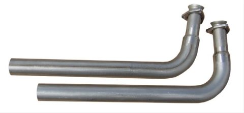 Pypes Stainless Steel Exhaust Downpipes DCC10S Downpipes, Steel, Natural, 2.5 in. Diameter, Chevy, Small Block, Pair thumbnail 3