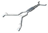 Pypes Converter-Back Exhaust Systems SGF50KB System, Cat-back, Dual In/Dual Out, Stainless, Natural, Split Rear Exit, Chevy, 6.2L LS, Kit thumbnail 2