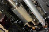Pypes Pype Bomb Exhaust Systems SDT23V SystemsMandrel Bent 3" Midpipe to 2.5" Tailpipes; 16 Gauge 409 Stainless Steel Tubing; 304 SS 4.5" Tips;2019-2020 5.7L RAM 1500 thumbnail 2