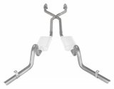 Pypes Header/Crossmember-Back Exhaust Systems SGG920E Systems, Crossmember Back w/X-Pipe, 78-88 EL Camino Exc SS Split Rear Dual Exit 2.5 in Intermediate thumbnail 1