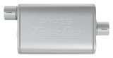 Pypes Turbo Pro 409 Stainless Steel 2.5 Inch Muffler MVT13 Muffler, Pro, 2 1/2 in. Inlet/2 1/2 in. Outlet, Steel, Natural, Each thumbnail 4