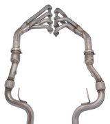 Pypes Headers HDR140SK Headers, Long Tube, 304 Stainless Steel, Natural, X-Pipe, Pontiac, Kit thumbnail 2