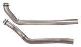 Pypes Stainless Steel Exhaust Downpipes for 1965-1970 IMPALA - DGU18S Downpipes, Steel, Natural, 2.5 in. Diameter, Chevy, Pair thumbnail 7