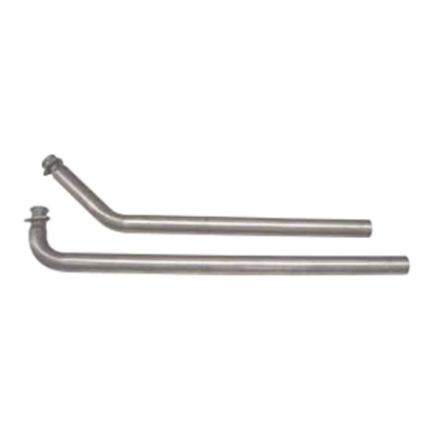 Pypes Stainless Steel Exhaust Downpipes DGU14S Downpipes, Steel, Natural, 2.5 in. Diameter, 3-bolt, Chevy, Small Block, Pair thumbnail 3