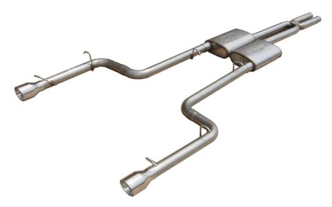 Pypes Street Pro Exhaust Systems SMC10S System, Pro, Cat-Back, Stainless Steel, Natural, Dodge, Kit thumbnail 2