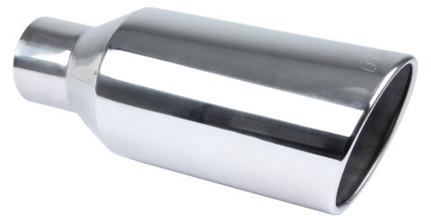 Pypes Monster Truck Tips Round, Polished 4 Inch Exhaust Tip EVT407 Tip, Stainless Steel, Polished, 4.00 in. Inside Diameter, Each thumbnail 2