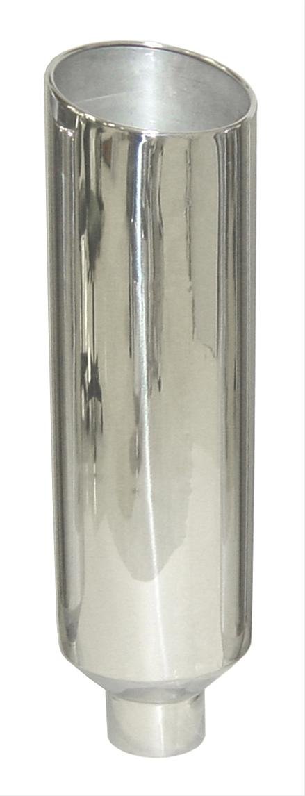 Pypes Diesel Truck Stacks EVT510-36 Stacks, Stainless Steel, Polished, Angle Cut, 10.0 in. Diameter, 36.0 in. Length, 5.0 in. Inlet, Each thumbnail 2