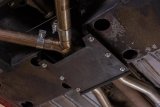 Pypes Header/Crossmember-Back Exhaust Systems SFM05 Systems,Dual Exit Tailpipes:2.5 Inch Mandrel-BentTubing;409 Stainless Steel Construction;65-70 Convertible Mustang, NO staggered shocks. thumbnail 1