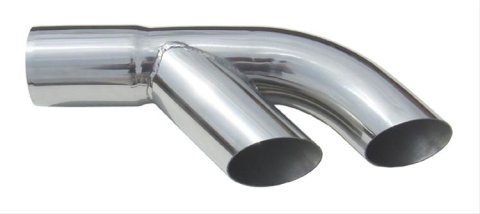 Pypes Stainless Steel Firebird 1976-81, Polished 3 Inch Exhaust Tip EVT13 Tips, Steel, Polished, Slant Cut, 3.00 in. Inlet, 3.00 in. Dual Outlets, Pair thumbnail 2