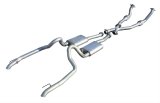 Pypes Street Pro Exhaust Systems SFM53 System, Pro, Header Back, Stainless Steel, Natural, X-Pipe, Ford, 3.8, 3.9L, Kit thumbnail 1
