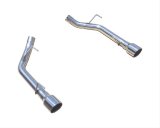 Pypes No-Muffler Exhaust Systems SFM62SSB Systems, Street Pro, Rear Axle-Back, Stainless Steel, Black Powdercoated Tips, Ford, 4.6L, Kit thumbnail 2