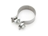 Pypes 3 Inch Exhaust Clamp HVC24 Clamp, Stainless Steel, Natural, Band Clamp, Slip Joint, 3.0 in. Dia, 1.0 Width, Each thumbnail 2