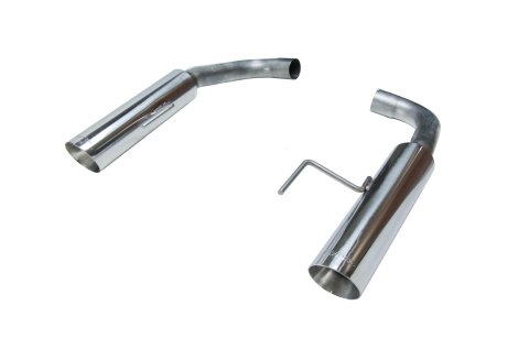Pypes Pype Bomb Exhaust Systems SFM81MS System, Bomb, Rear Axle-Back, Stainless Steel, Natural, Polished Tips, Ford, 5.0L, Kit