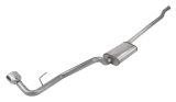 Pypes Street Pro Exhaust Systems SJJ50S Systems, Cat-Back, Stainless Steel, Natural, Chambered Mufflers, Polished Tip, Jeep, JT, Kit thumbnail 4