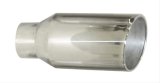 Pypes Monster Truck Tips Round, Polished 4 Inch Exhaust Tip EVT408 Tip, Stainless Steel, Polished, 4.00 in. Inside Diameter, Each thumbnail 2