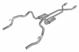 Pypes Violator Dual Exhaust Systems SGF911VE Systems, Crossflow System w/H-Pipe System 75-81 Split Rear Exit 2.5 in Intermediate thumbnail 3