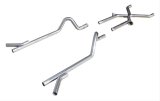 Pypes No-Muffler Exhaust Systems SGC11 System, No Mufflers, Crossmember Back, Stainless Steel, Natural, X-Change, Chevy, Fullsize, V8, Kit thumbnail 2