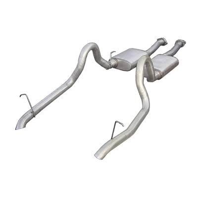 Pypes Violator Dual Exhaust Systems SFM10V System, Violator, Cat-Back, Stainless Steel, Natural, Ford, 5.0L, Kit thumbnail 2