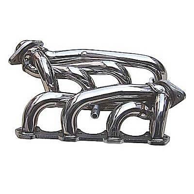 Pypes Headers HDR52S Headers, Shorty, Stainless Steel, Polished, Ford, 5.0L, Pair thumbnail 2