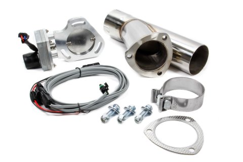 Pypes Electric Cutouts HVE13K Exhaust Cutouts, One 3.0 in. Diameter, Stainless Y-Dump, One 3.0 in. Diameter Cutout, Single, Kit thumbnail 4