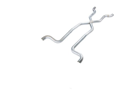 Pypes No-Muffler Exhaust Systems SCC12 System, No-Muffler, Header-Back, Stainless Steel, Natural, X-Pipe, Chevy, Kit