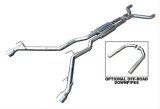 Pypes Converter-Back Exhaust Systems SGF50K System, Cat-back, Dual In/Dual Out, Stainless, Natural, Split Rear Exit, Chevy, 6.2L LS, Kit thumbnail 6