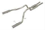 Pypes Converter-Back Exhaust Systems SFM66MB System, Rear Axle-back, Dual, Stainless Steel, Natural, Split Rear Exit, Ford, 4.6L, Kit thumbnail 2