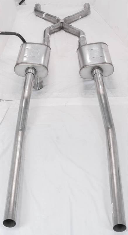 Pypes Violator Dual Exhaust Systems SGT77V Kit, 1955-59 GM Truck W/ X Rear Exit Mufflers thumbnail 4
