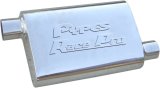 Pypes Race Pro 304 Stainless Steel 3 Inch Muffler MVR16S Muffler, Series, Steel, Polished, 3.0 in. Offset Inlet/3.0 in. Offset Outlet, Each thumbnail 3
