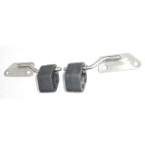 Pypes Exhaust Hangers MHV6 Muffler Hanger, Stainless Steel, Ford, Pair thumbnail 2