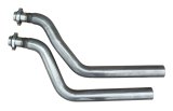 Pypes Stainless Steel Exhaust Downpipes DFM12S Downpipes, Steel, Natural, 2.5 in. Diameter, Ford, 289/302, Pair thumbnail 1