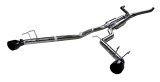 Pypes Converter-Back Exhaust Systems SGF52KB System, Cat-back, Stainless Steel, Natural, Split Rear Exit, Chevy, 3.6L, Kit thumbnail 1