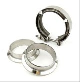 Pypes 5 Inch Exhaust Clamp HVB50 5.0" V BAND CLAMP 304SS thumbnail 2