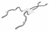 Pypes Header/Crossmember-Back Exhaust Systems SGF941E Systems, Crossmember Back w/H-Pipe System 75-81 F-Body Split Rear Dual Exit 2.5 in Intermediate thumbnail 3