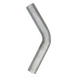 Pypes Exhaust Tubing Mandrel Bends 2.5 Inch 304 Stainless Steel Pipe PVM19S Tubing, 45 Degree, Bend, 2 1/2 in. Diameter, 16-Gauge, Steel, Each thumbnail 2