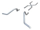 Pypes No-Muffler Exhaust Systems SGB10 System, No-Muffler, Crossmember Back, Stainless Steel, Natural, X-Pipe, Chevy, Full Size Car, Kit thumbnail 1