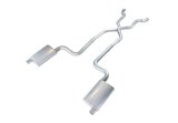 Pypes Street Pro Exhaust Systems SCC12S System, Pro, Header Back, Stainless Steel, Natural, X-Pipe, Chevy, Kit thumbnail 1