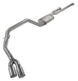 Pypes Converter-Back Exhaust Systems STT10R Systems, Cat-Back, Stainless Steel, Natural, Race Pro Mufflers, Polished Tip, Toyota, Kit thumbnail 4