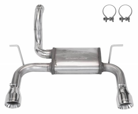 Pypes Converter-Back Exhaust Systems for 2021 WRANGLER - SJJ24S Systems, Axle-back System 2018-2020 Jeep JL Dual Exit 2.5 inch Intermediate thumbnail 4