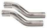 Pypes No-Muffler Exhaust Systems for 1966-1970 FAIRLANE - SFF11 System, No Mufflers, Crossmember Back, 409 Stainless Steel, Natural, X-Pipe, Underbody Exit, Ford, Fairlane, Kit thumbnail 5
