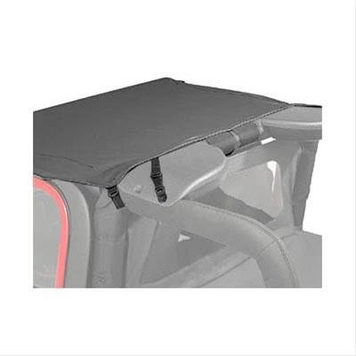 Bestop Header Bikini Tops for 2003-2006 WRANGLER - 5252835 Soft Top, Bikini, Polymer Cloth, Black Diamond, Jeep, Each