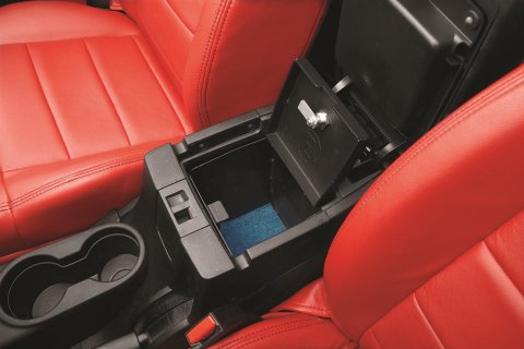 Bestop Interior Console Lock Boxes 4264301 Box, Steel, Black Powdercoated, Jeep, Each