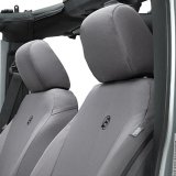 Bestop Seat Covers for 2013-2018 WRANGLER, 2018 WRANGLER JK - 2928309 Covers, First Row, Bucket, 600-denier, Charcoal, Jeep, Pair thumbnail 3