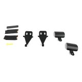 Bestop Trektop Slantback Soft Tops for 2007-2017 WRANGLER, 2018 WRANGLER JK - 56452-17 Top, Slantback, Twill, Black Twill, Tinted Windows, Jeep, 2-Door, Each thumbnail 3