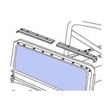 Bestop Windshield Channels for 1966-1977 BRONCO - 5120601 Channel, Ford, SUV, Each thumbnail 1