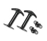 Bestop Hood Latches 5129401 Steel Latch, Black, Steel, Jeep, CJ, Willy's, Wrangler, Pair thumbnail 2