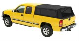 Bestop Supertops for Trucks 7630335 Soft Top, Supertop Truck Bed Cover, Canvas, Black Diamond, Chevy, GMC, Each thumbnail 1