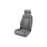 Bestop TrailMax II Pro Charcoal Vinyl Seat 3945009 Seat, II, Highback Front Bucket, Reclining, Vinyl, Charcoal, Jeep, Each thumbnail 3
