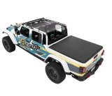 Bestop Sun Bikini Tops for 2020-2024 GLADIATOR - 5241311 Soft Top, Bikini, Safari Style, Vinyl, Black, Jeep, Gladiator, Each thumbnail 2