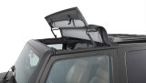 Bestop Sunrider Tops for Hardtop Jeeps 2007-2018 WRANGLER, 2018 WRANGLER JK - 5245317 Hardtop, Twill, Black, Factory Hard Top, Jeep, JK, Each thumbnail 4
